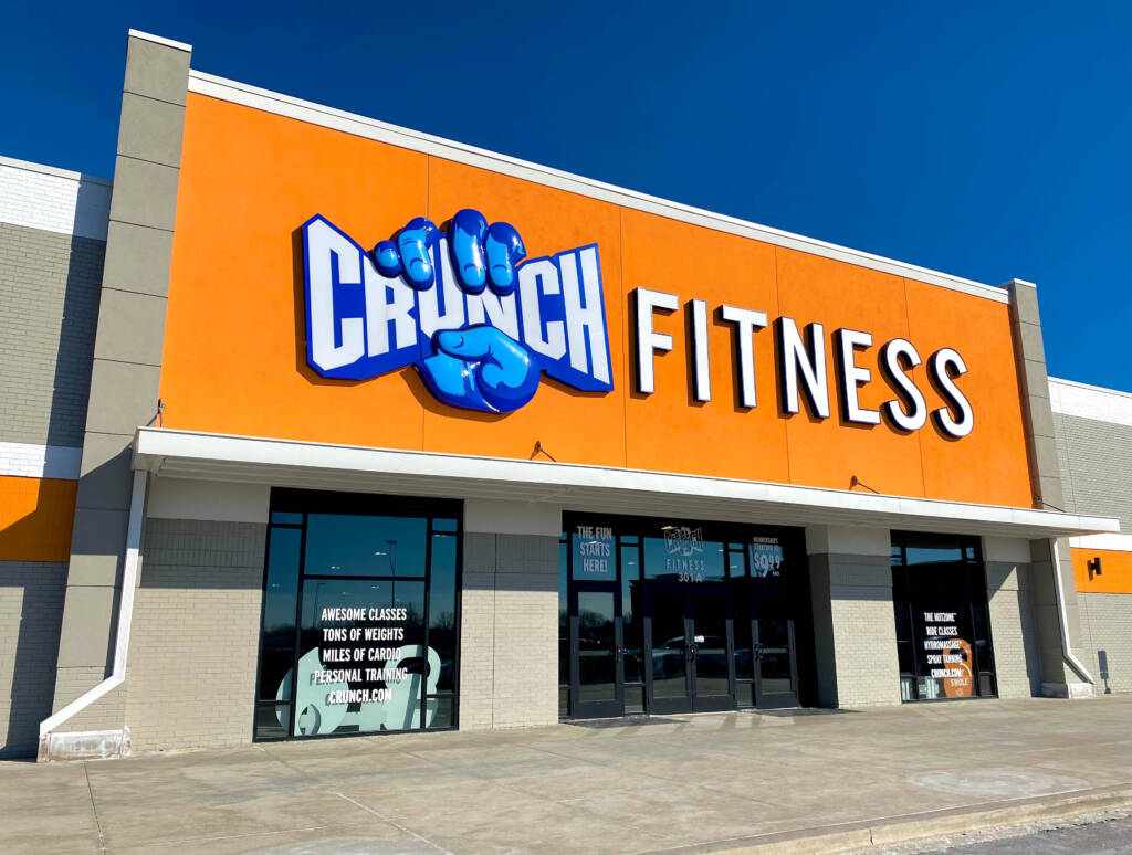 Gym or fitness sign daytime